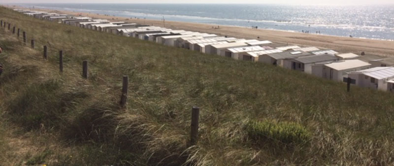 Holiday huts at Zandvoort